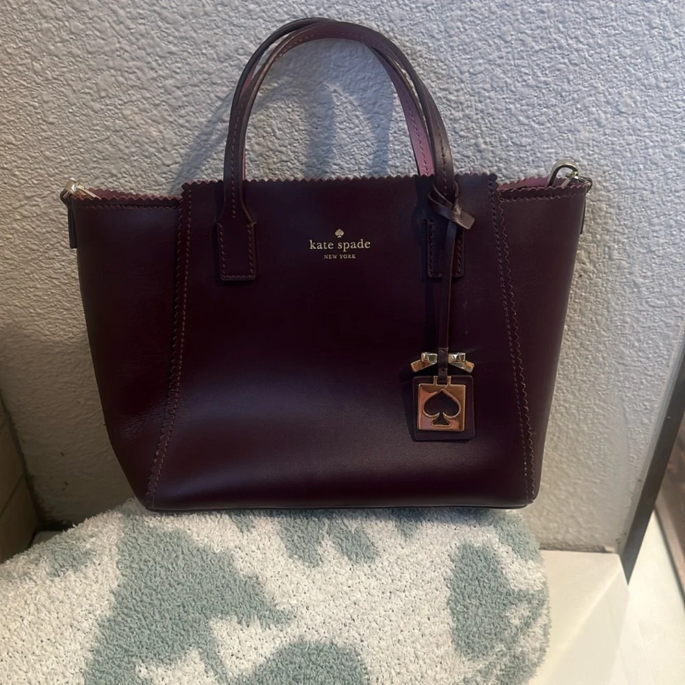 Kate Spade Purple Shoulder Bag - Picture 1 of 5